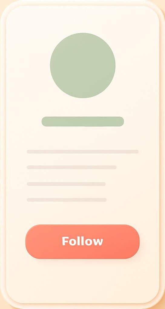Example of a converting yoga teacher Instagram bio layout with 5 lines